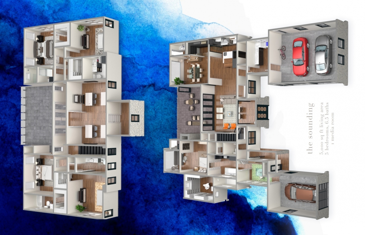Sounding - Windermere New Home Floor Plan 